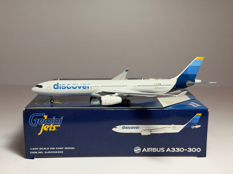 Gemini Jets 1:400 Discover Airbus A330-300 D-AIKK current colors GJOCN2265