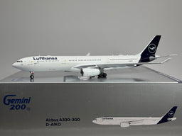 Gemini Jets 1:200 Lufthansa Airbus A330-300 D-AIKO new colors G2DLH798