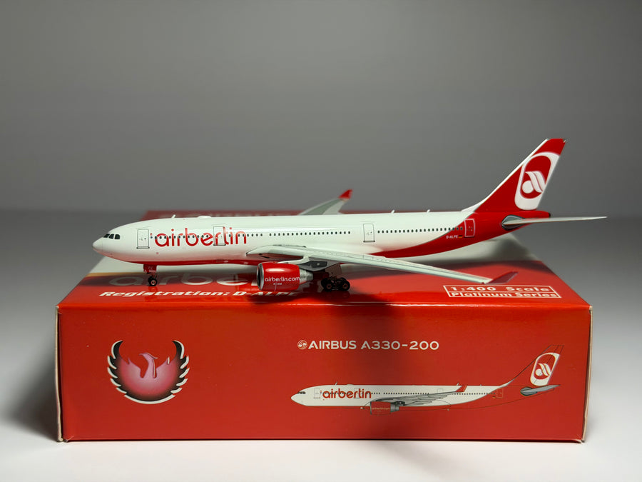 Phoenix Model 1:400 Air Berlin Airbus A330-200 D-ALPE PH411143