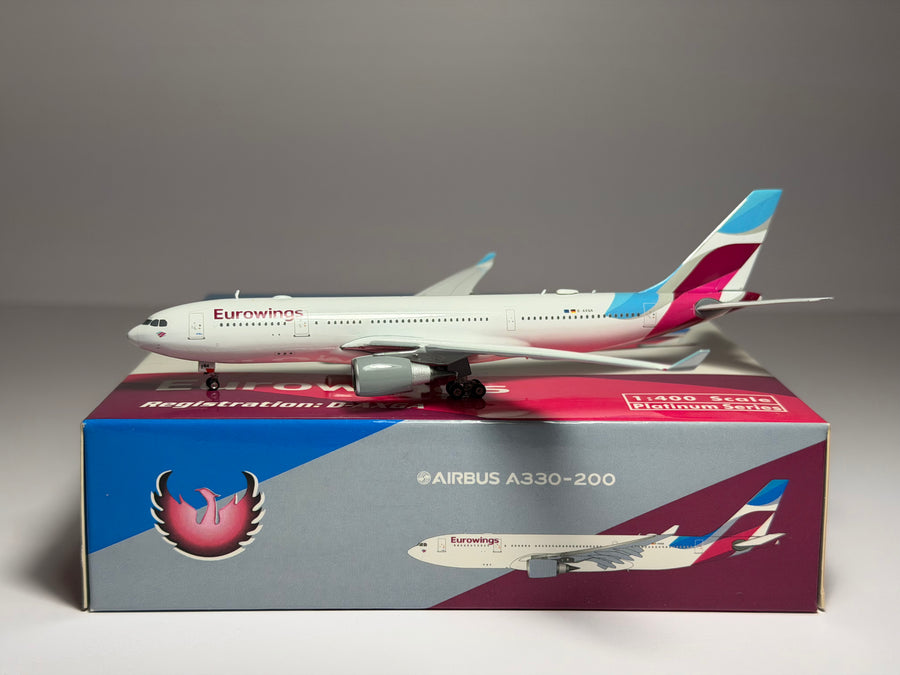 Phoenix Model 1:400 Eurowings Airbus A330-200 D-AXGA PH411200