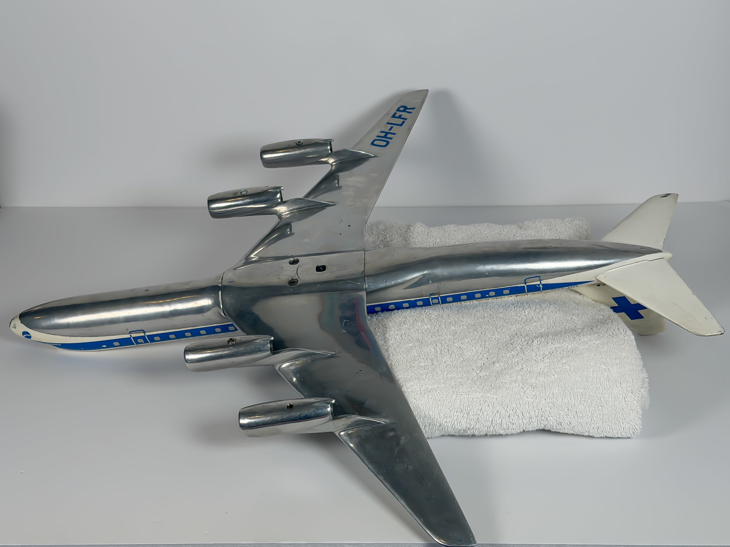 Finnair Douglas DC-8-62 1:72 Scale (OH-LFR) Viking Ship | DFM
