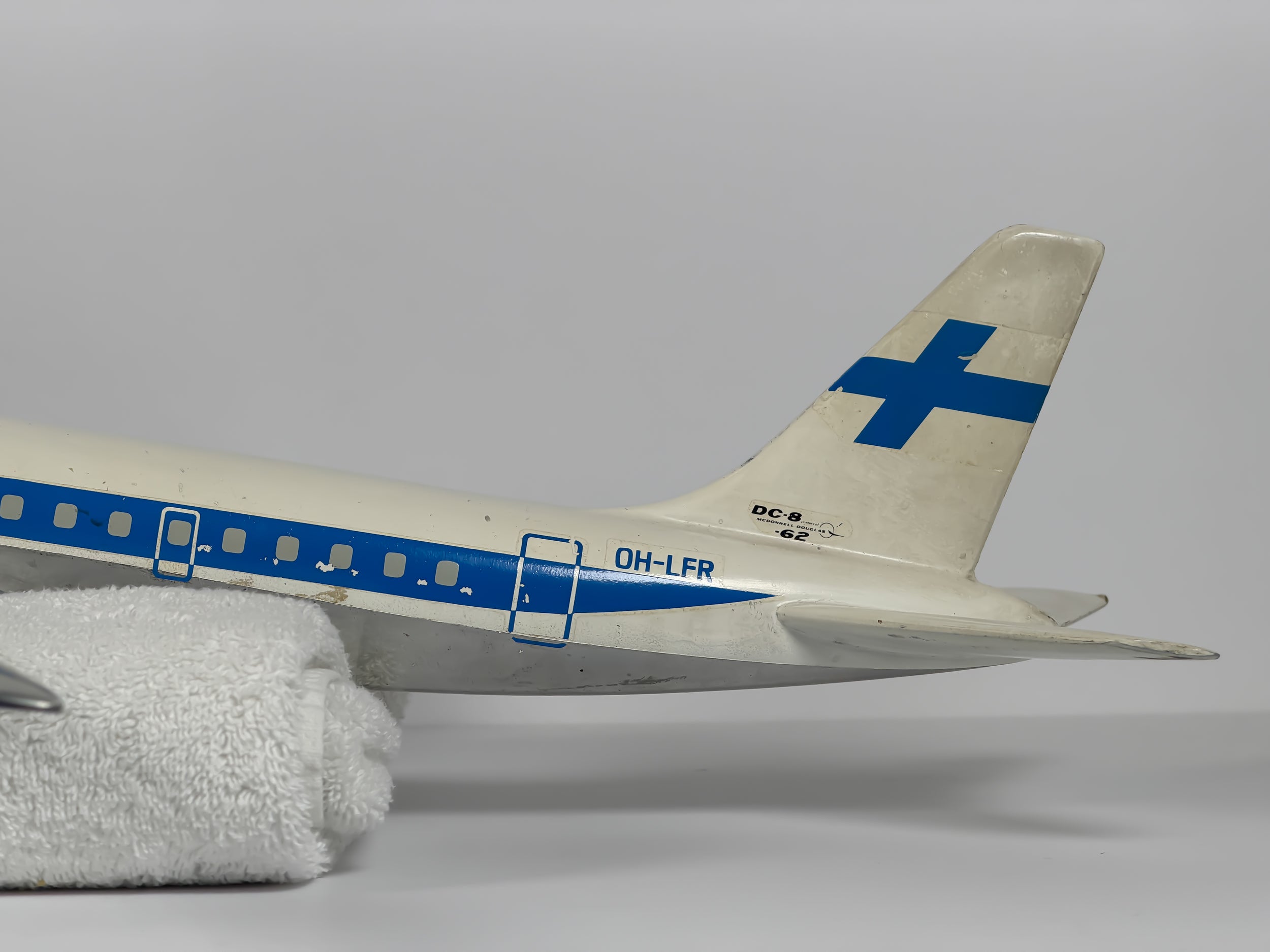 Finnair Douglas DC-8-62 1:72 Scale (OH-LFR) Viking Ship | DFM
