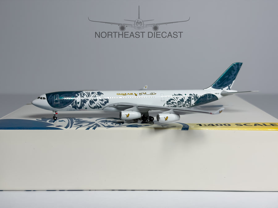 Gulf Air Airbus A340-300 1:400 Gemini Jets A4O-LD (DJGFA0052)
