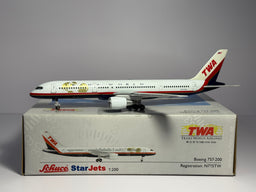 Star Jets 1:200 TWA Trans World Boeing 757-200 N715TW last scheme DJTWA021