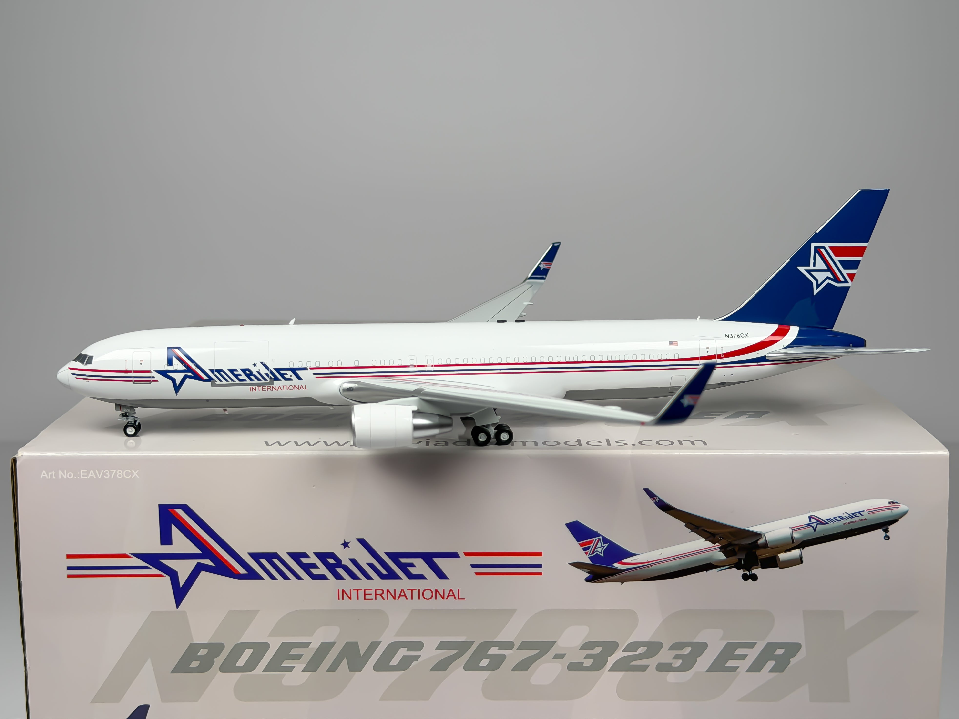 Amerijet International Boeing 767-300F 1:200 Aviation200 N378CX (EAV378)
