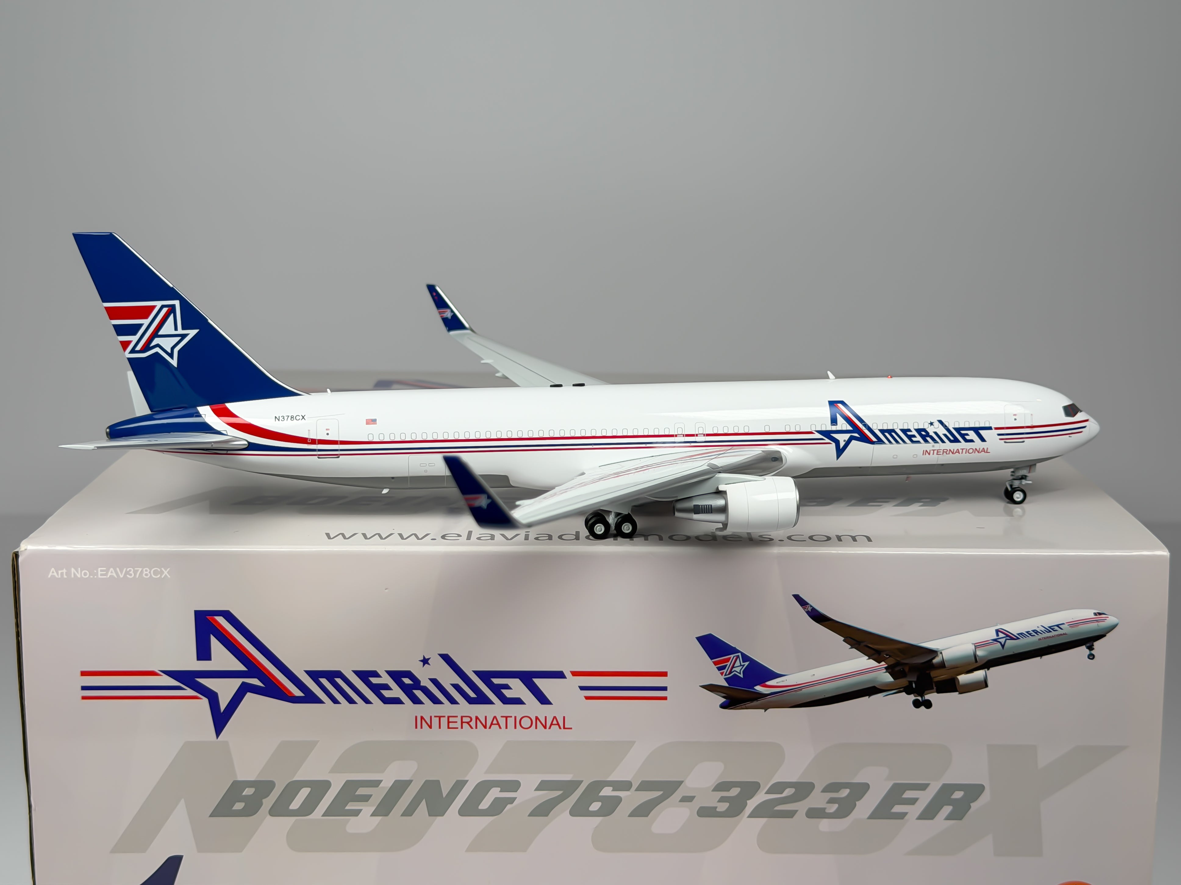 Amerijet International Boeing 767-300F 1:200 Aviation200 N378CX (EAV378)