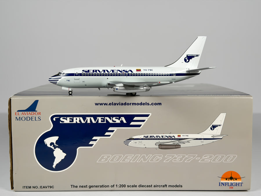Servivensa Boeing 737-200 1:200 Inflight200 YV-79C (EAV79C)