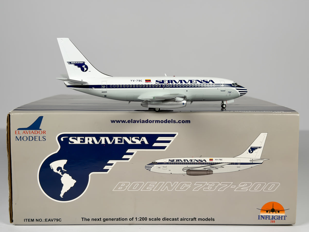 Servivensa Boeing 737-200 1:200 Inflight200 YV-79C (EAV79C)