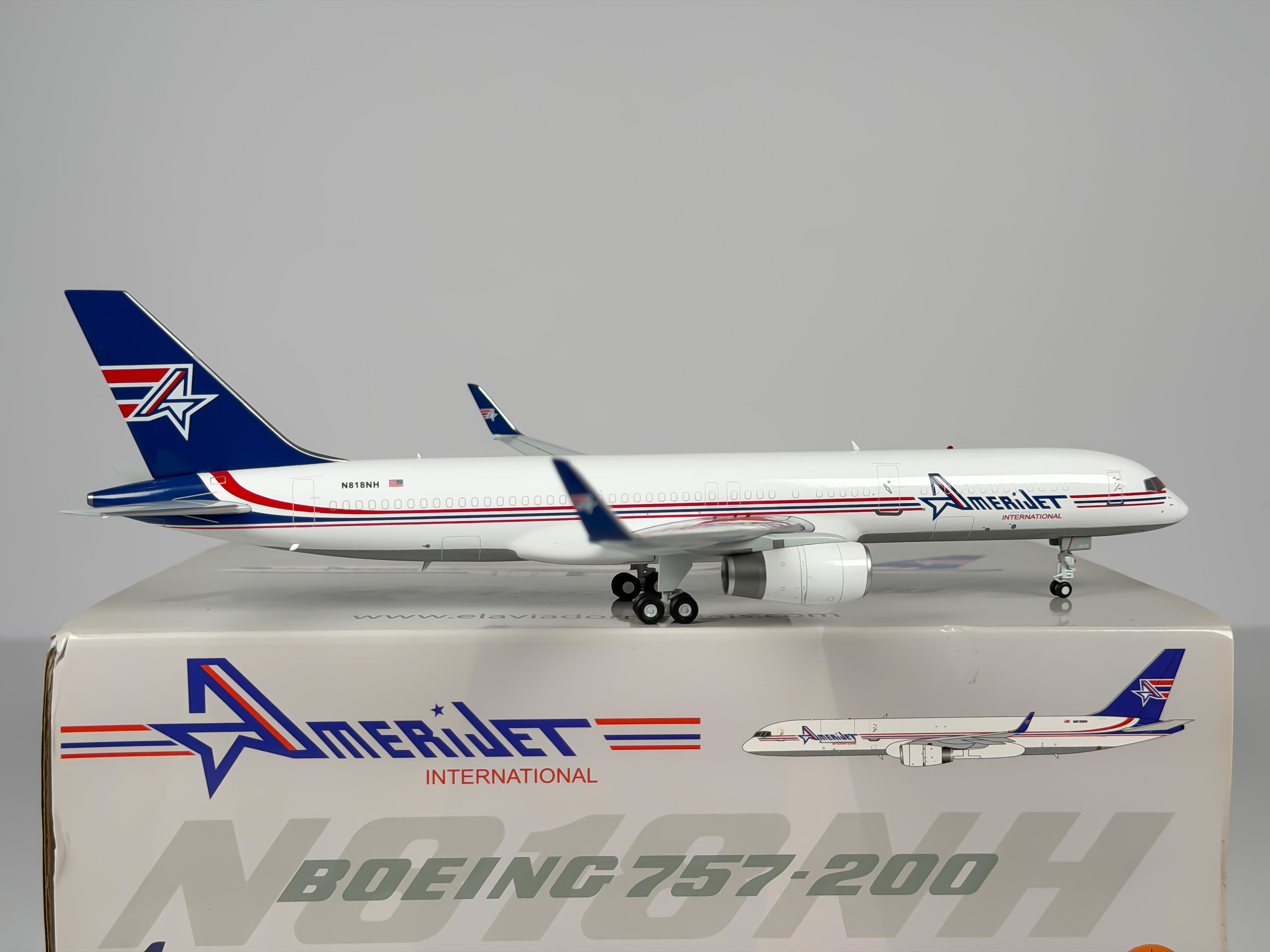 Amerijet International Boeing 757-200F 1:200 Inflight200 N818NH (EAV818)