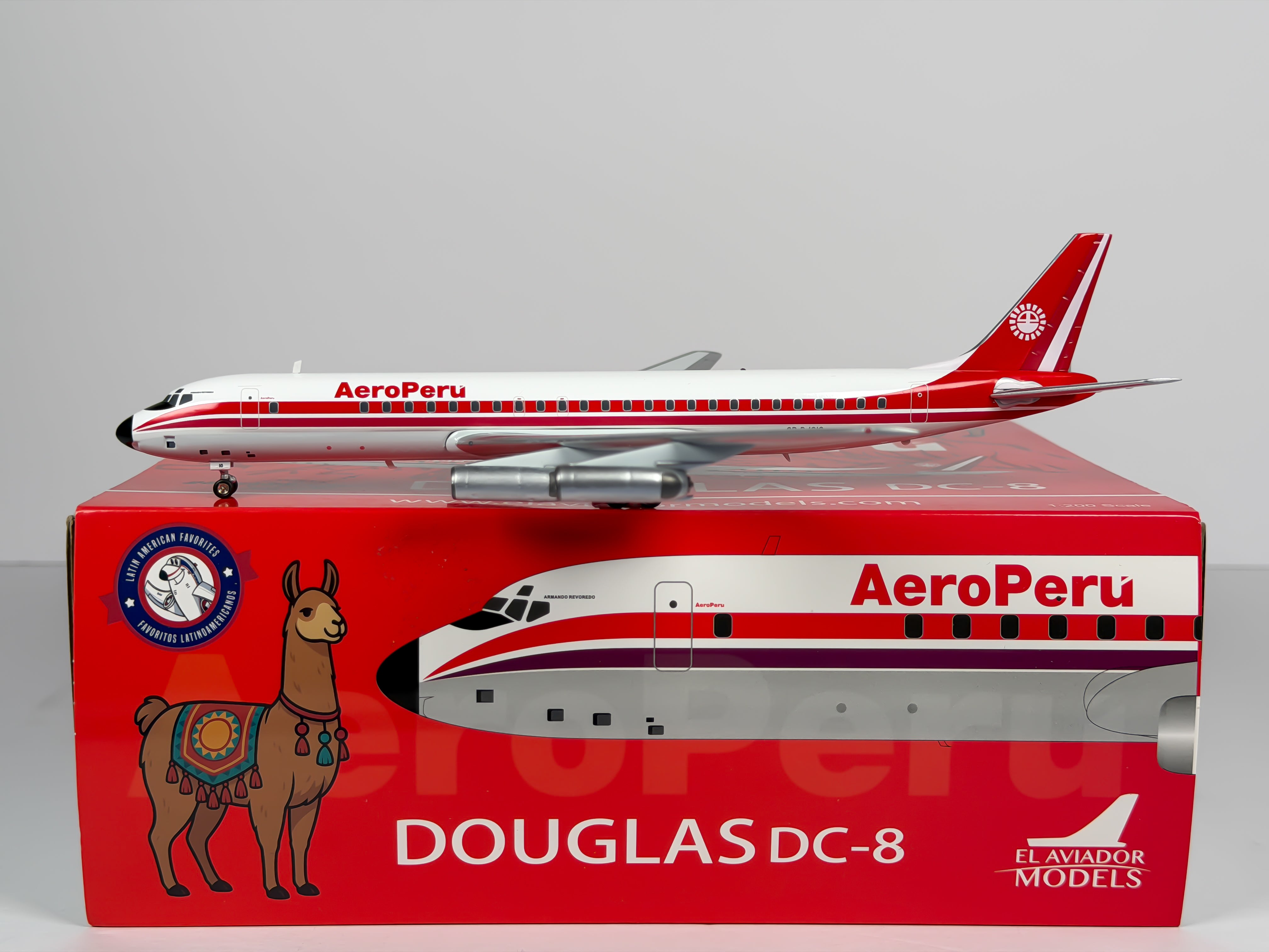 AeroPeru Douglas DC-8-50 1:200 Inflight200 OB-R-1210 (EAVDC81210)