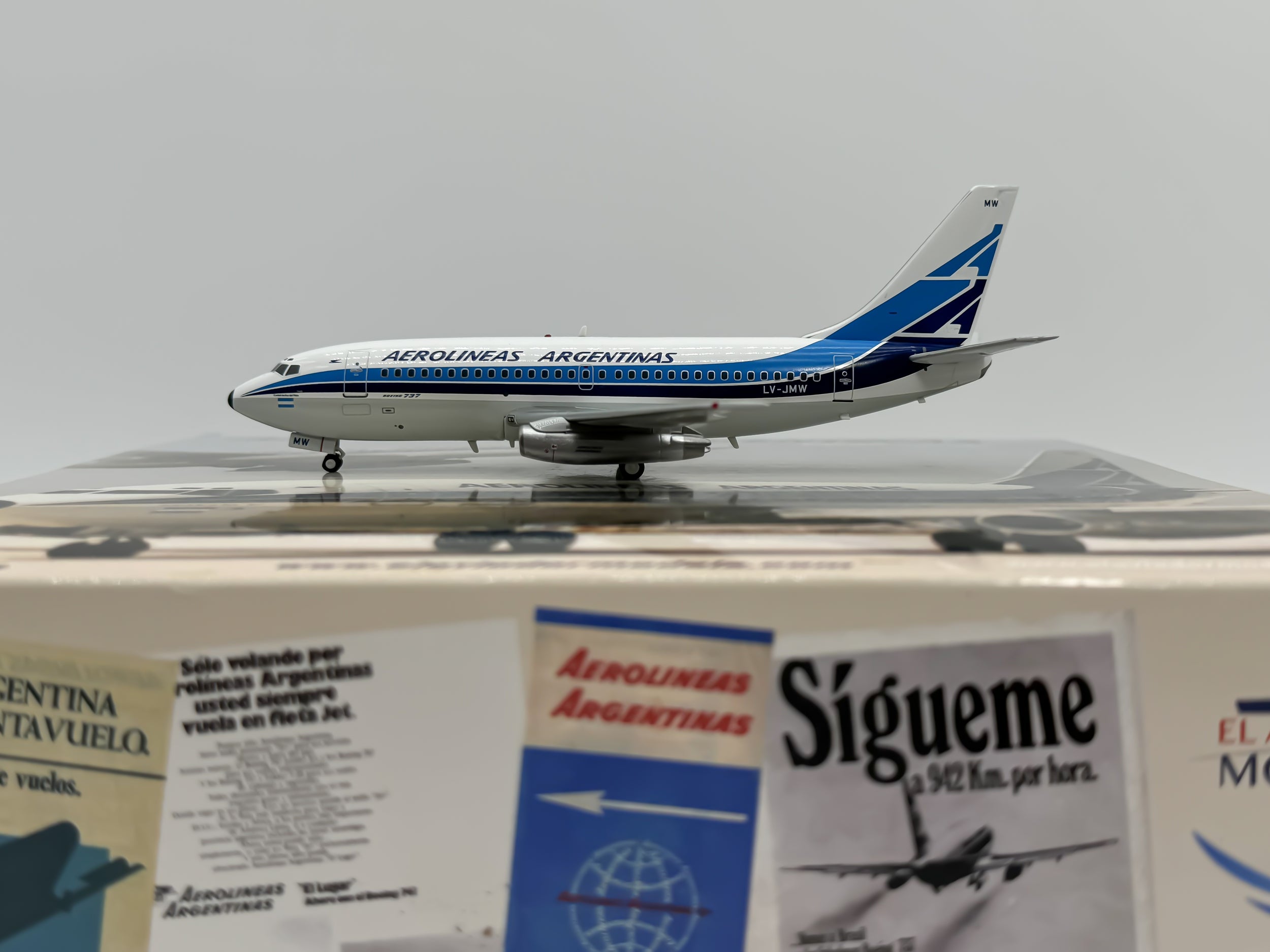 Aerolineas Argentinas Boeing 737-200 1:200 Inflight200 LV-JMW (EAVJMW)