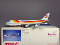 Herpa 1:400 Iberia Boeing 747-200 EC-DIB Cervantes 560719
