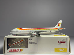 Herpa 1:400 Iberia Airlines Airbus A321 EC-HUH 1990s colors 561181