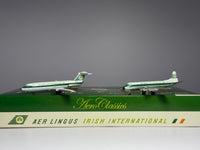 Aeroclassics 1:400 Air Lingus Vickers Viscount 800 BAC 111 EI-AOE & EI-ANF 1960s colors ACEINSET1