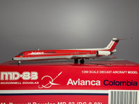 JC Wings 1:200 Avianca Colombia McDonnell Douglas MD-83 EI-CEQ XX2901