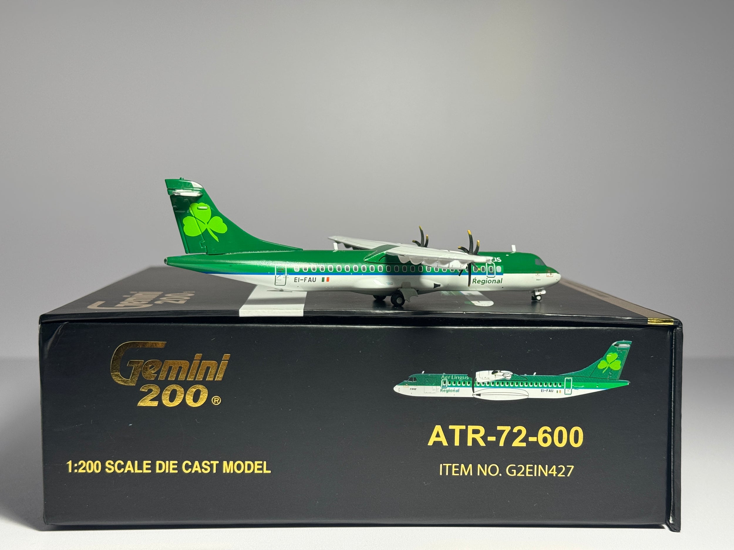 Gemini Jets 1:200 Aer Lingus ATR 72-200 Regional EI-FAU 1990s colors G2EIN427