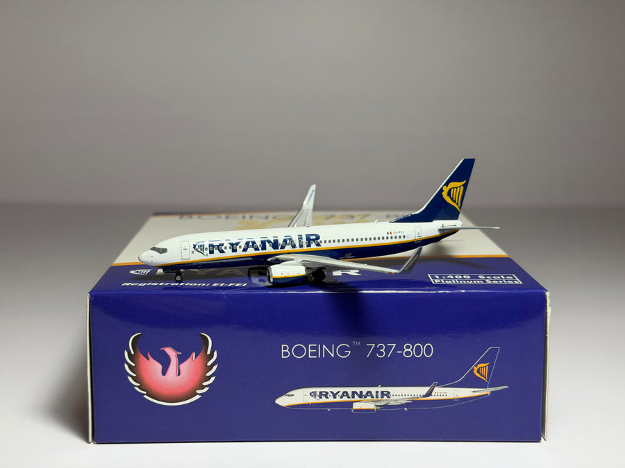 Phoenix Model 1:400 Ryanair Boeing 737-800 EI-FEI PH4RYR1280