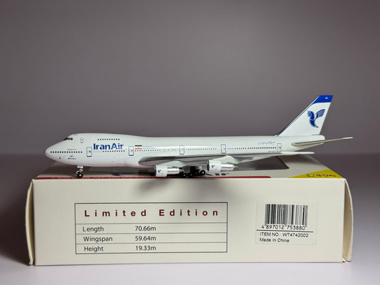Witty Wings 1:400 Iran Air Boeing 747-200 EP-IAG 2000s colors WT4742002