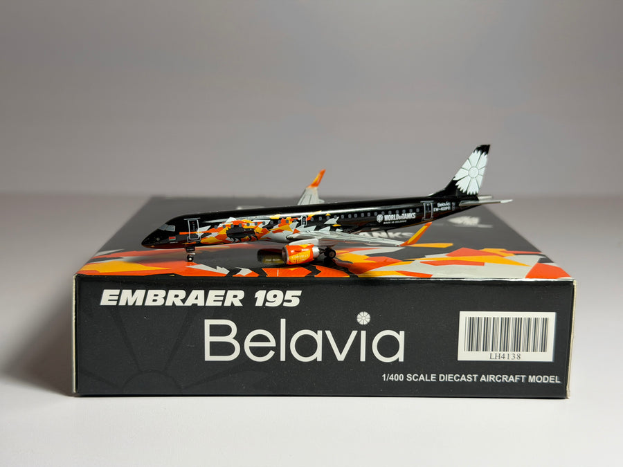 Belavia Embraer E195 1:400 JC Wings EW-400PO (LH4138)