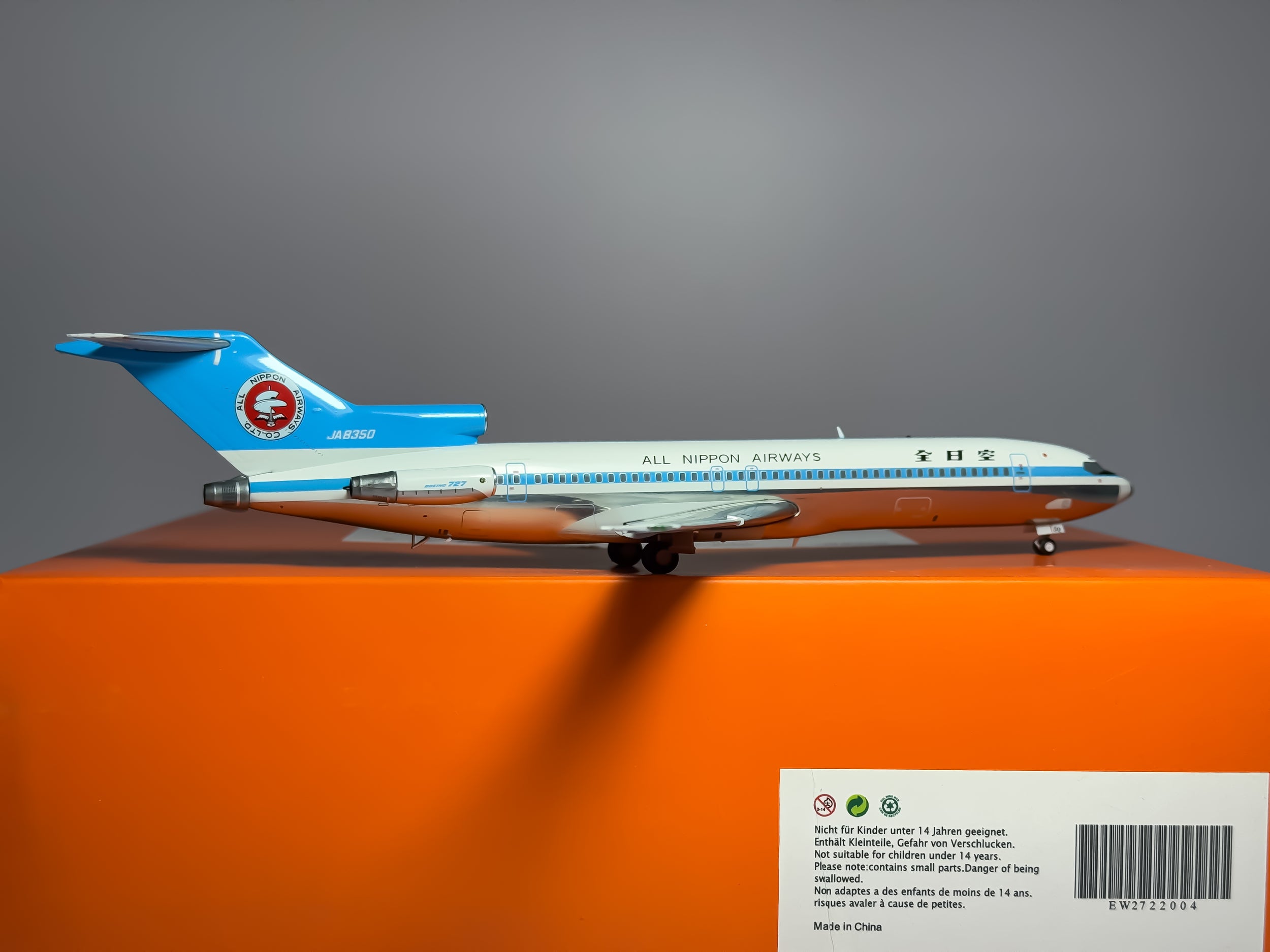 All Nippon Airways (ANA) Boeing 727-200 1:200 JC Wings JA8350 (EW2722004)
