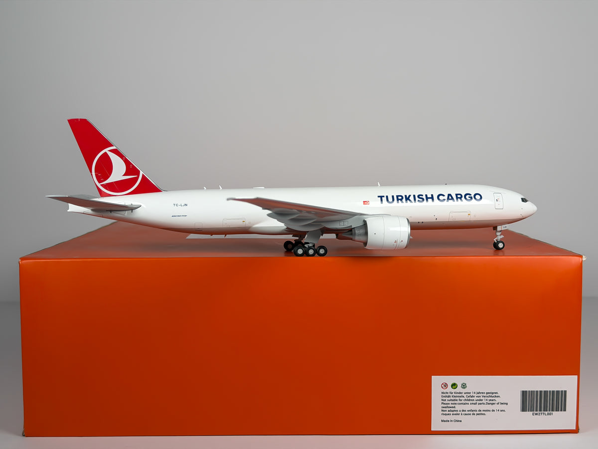 Turkish Airlines Cargo Boeing 777F 1:200 JC Wings TC-LJN (EW277L001)