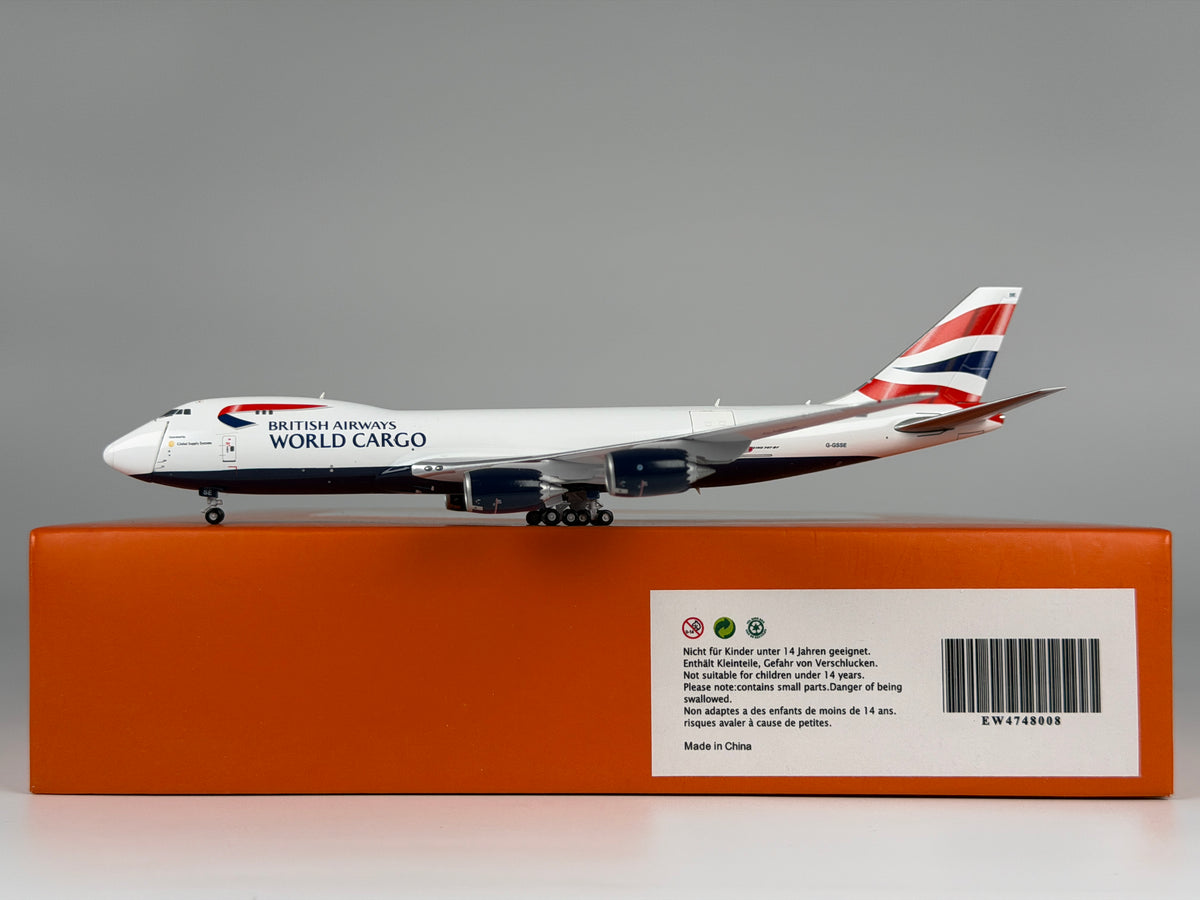 British Airways Boeing 747-8F 1:400 JC Wings G-GSSE (EW4748008)