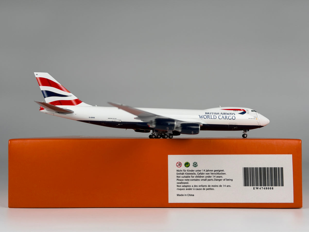 British Airways Boeing 747-8F 1:400 JC Wings G-GSSE (EW4748008)
