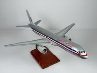 1:100 American Airlines Boeing 757-200 - Eagle - Bare Metal | Executive Model