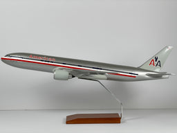 1:100 American Airlines Boeing 777-200 - Eagle - Bare Metal | Executive Model
