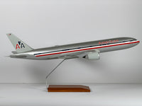 1:100 American Airlines Boeing 777-200 - Eagle - Bare Metal | Executive Model