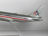 1:100 American Airlines Boeing 777-200 - Eagle - Bare Metal | Executive Model