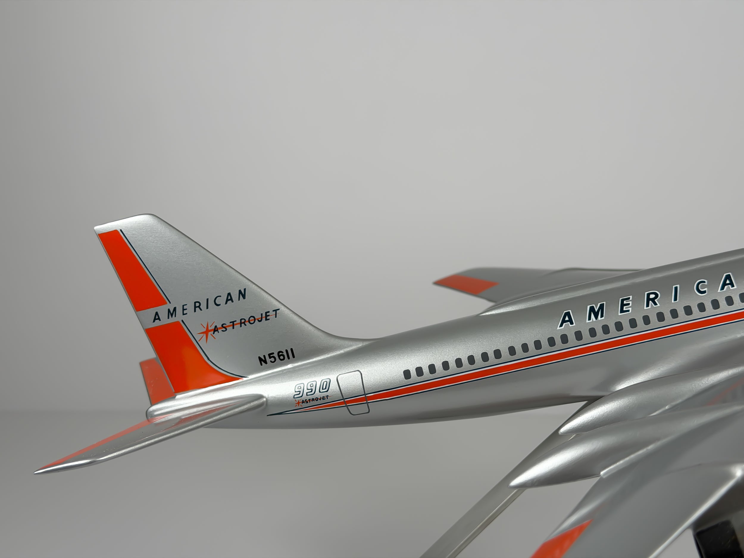 1:100 American Airlines Convair CV-990 (N5611) - Astrojet | Executive Model