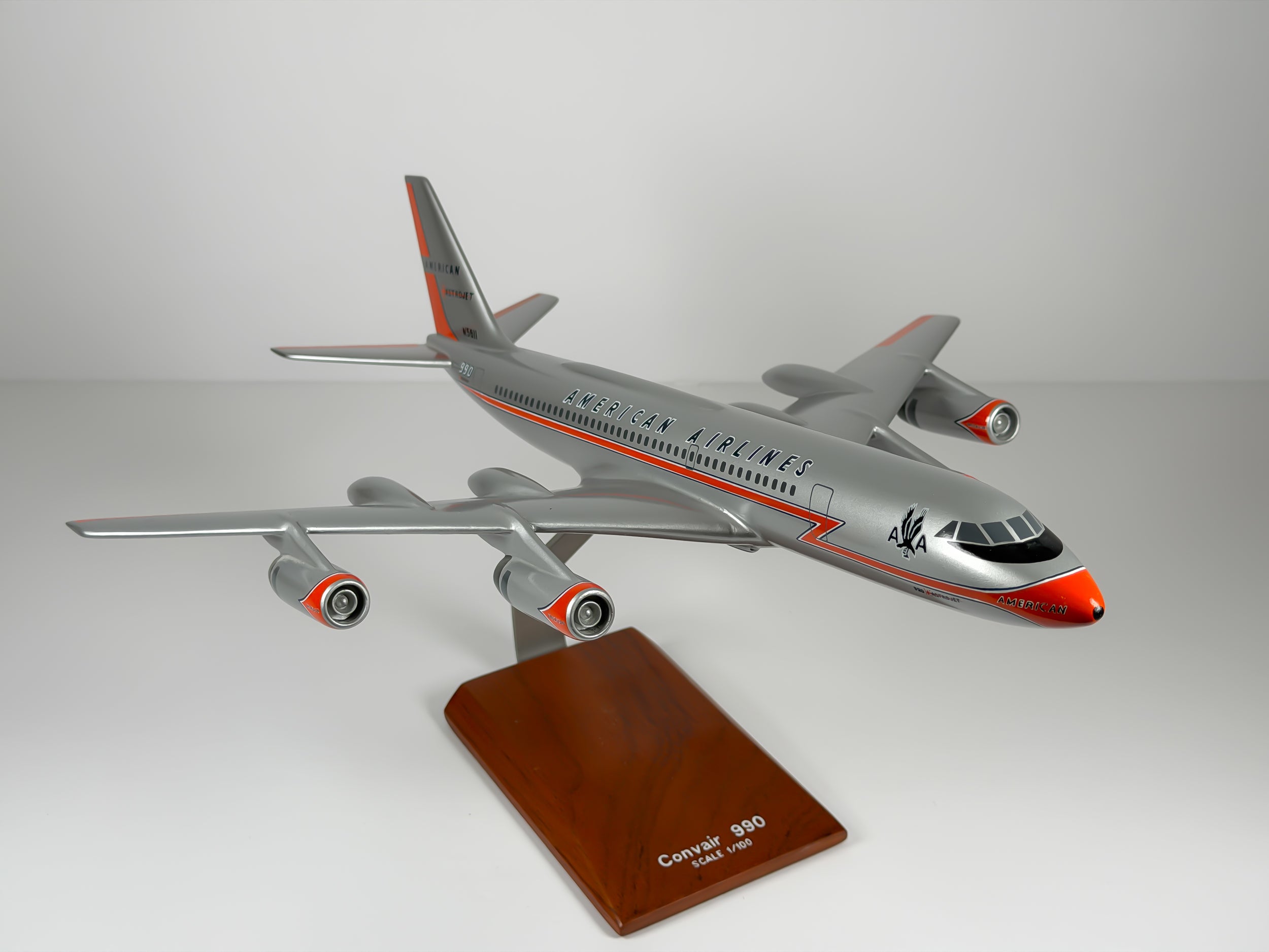 1:100 American Airlines Convair CV-990 (N5611) - Astrojet | Executive Model