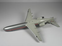 1:100 American Airlines Fokker F-100 - Eagle - Bare Metal | Executive Model