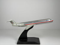1:100 American Airlines Fokker F-100 - Eagle - Bare Metal | Executive Model