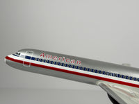 1:100 American Airlines Fokker F-100 - Eagle - Bare Metal | Executive Model