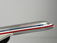 1:100 American Airlines Fokker F-100 - Eagle - Bare Metal | Executive Model