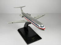1:100 American Airlines Fokker F-100 - Eagle - Bare Metal | Executive Model