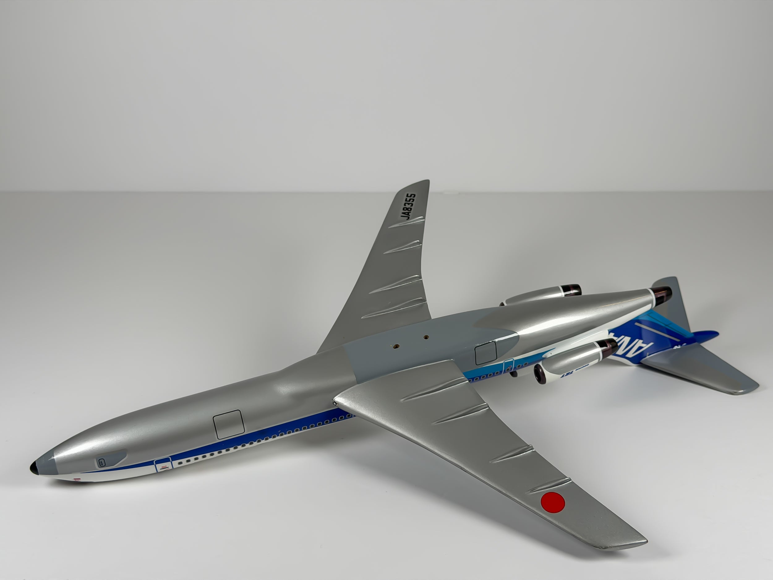 1:100 All Nippon Airways (ANA) Boeing 727-200 (JA8355) - Triton Blue | Executive Model
