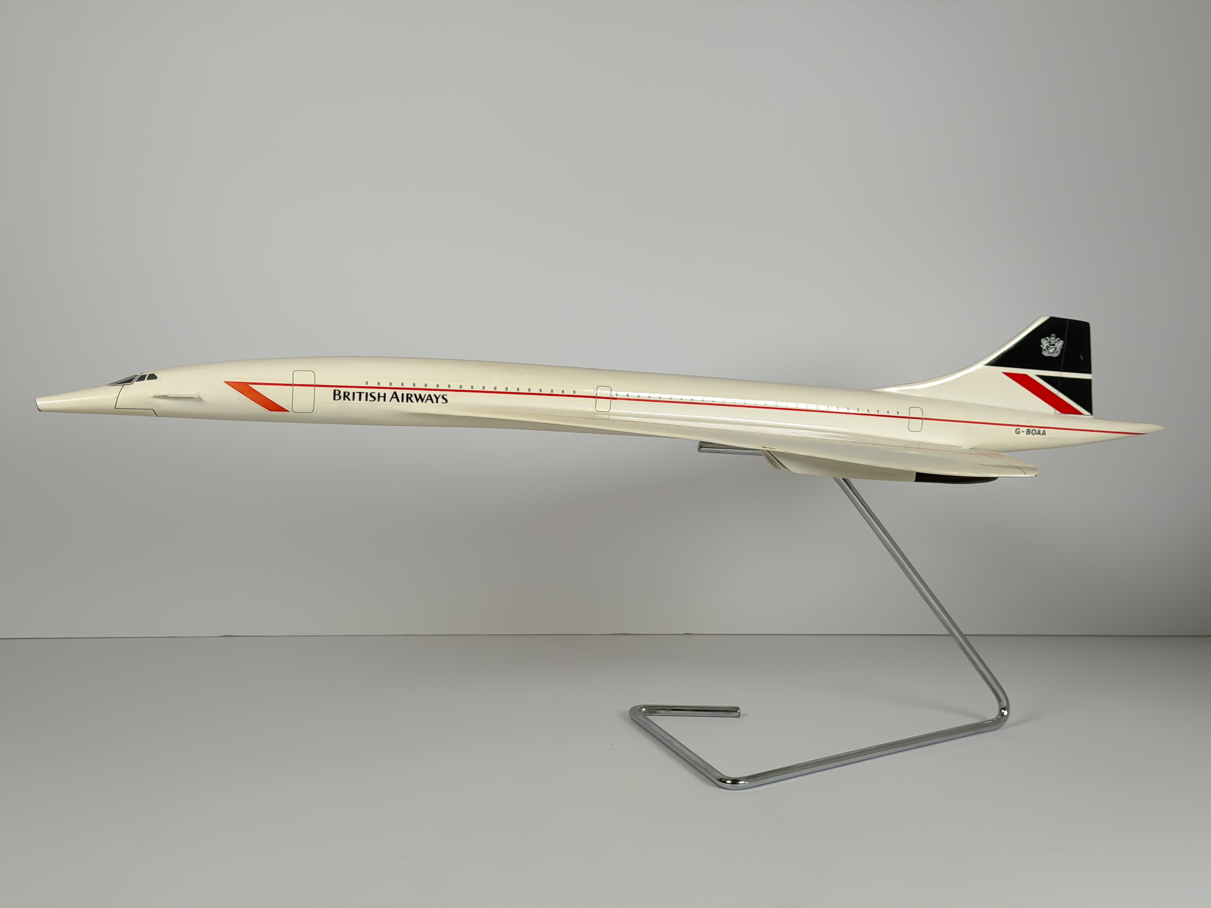1:100 British Airways Aerospatiale/BAC Concorde (G-BOAA) - Landor | Executive Model