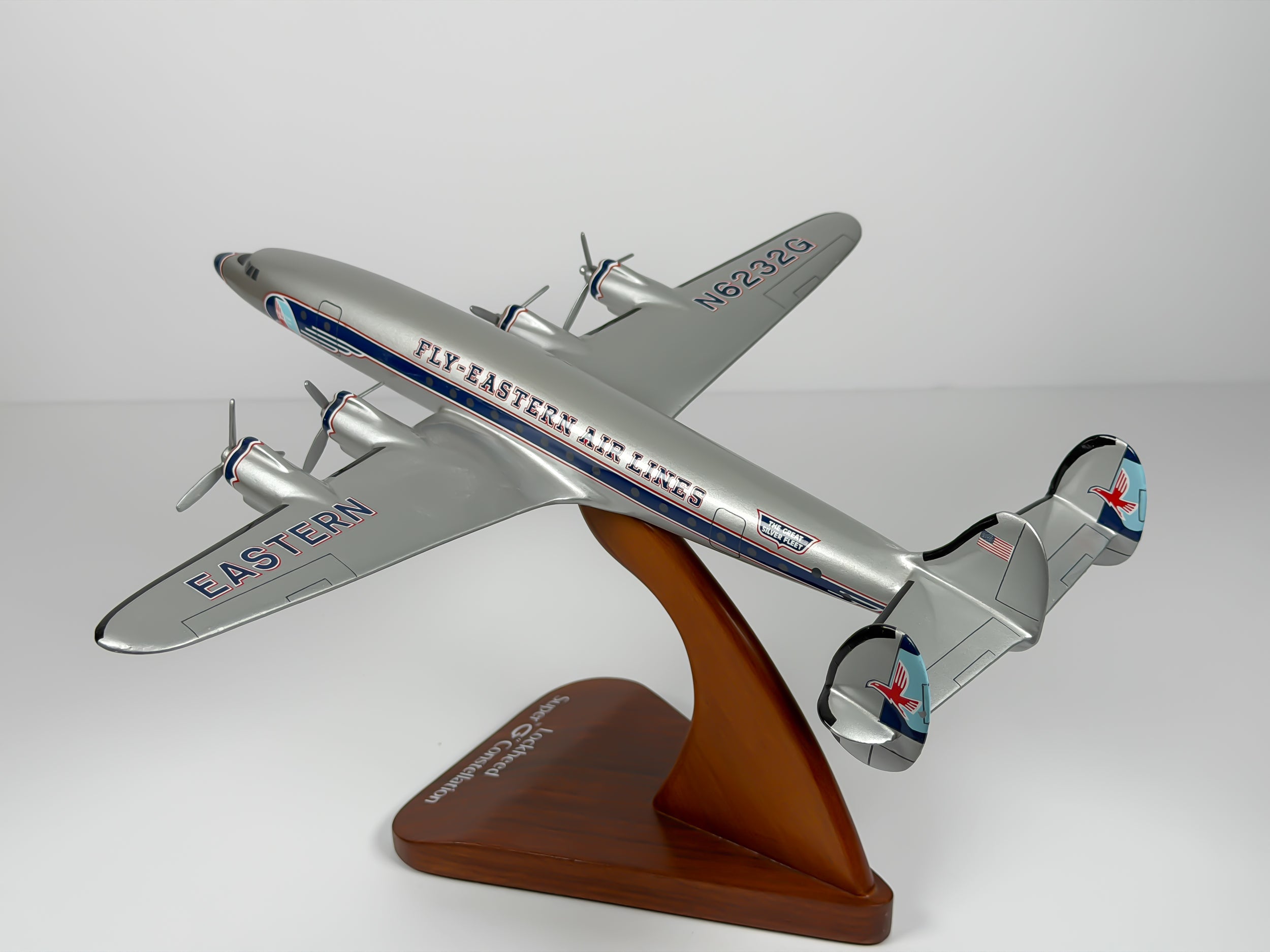 1:100 Eastern Air Lines Lockheed L-1049 (N6232G) - Great Silver Fleet | Executive Model