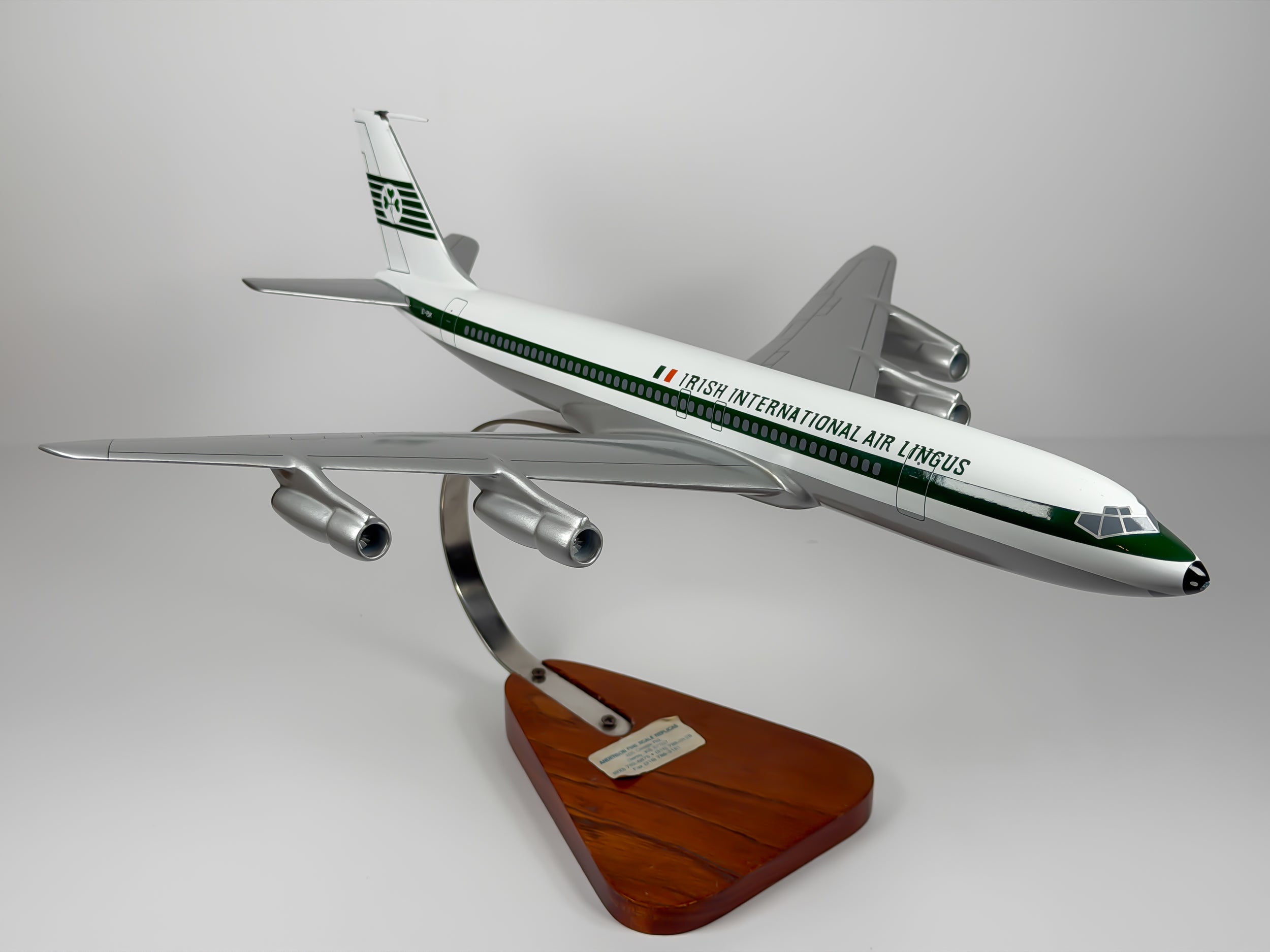 1:100 Aer Lingus Boeing 707-300 (EI-PJK) - Delivery Colors | Executive Model