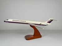 1:100 McDonnell Douglas House McDonnell Douglas MD-80 - Purple Stripes | Executive Model