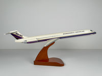 1:100 McDonnell Douglas House McDonnell Douglas MD-80 - Purple Stripes | Executive Model