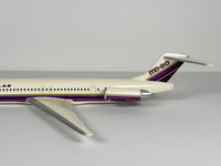1:100 McDonnell Douglas House McDonnell Douglas MD-80 - Purple Stripes | Executive Model