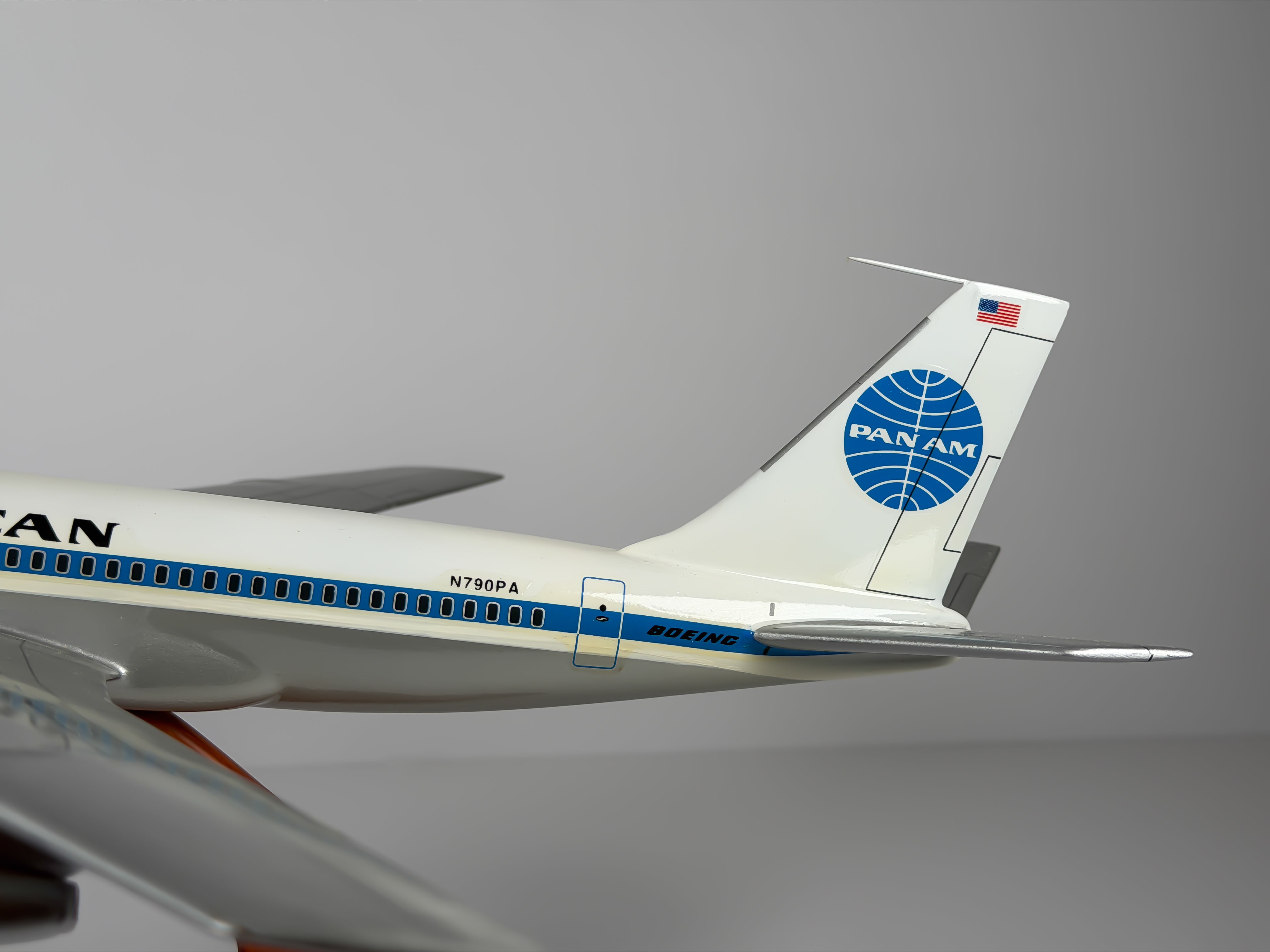 1:100 Pan American Boeing 707-300 (N790PA) - Jet Clipper Courser | Executive Model