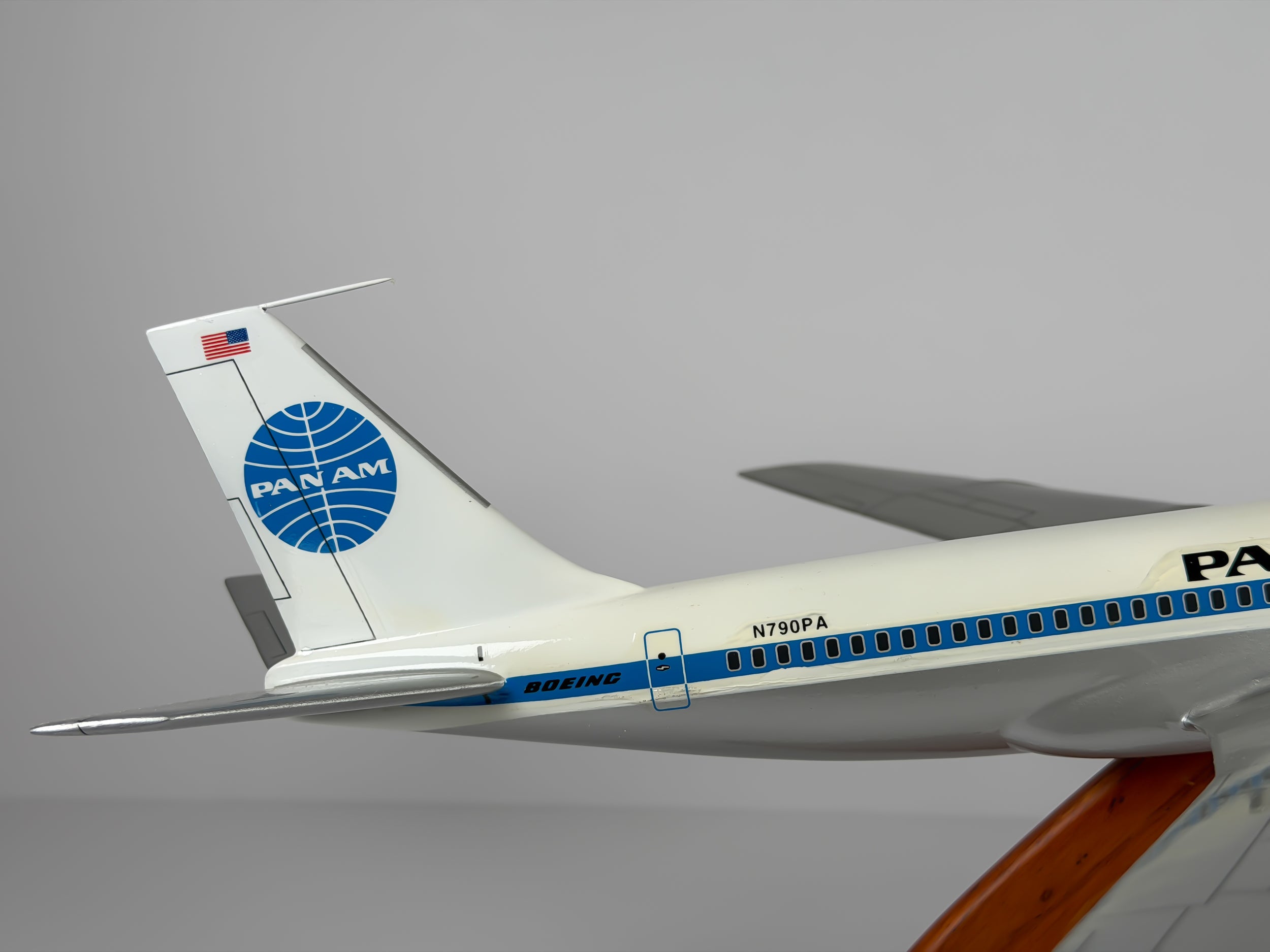 1:100 Pan American Boeing 707-300 (N790PA) - Jet Clipper Courser | Executive Model