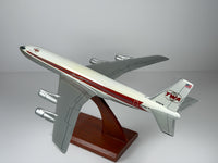 1:100 Trans World Airlines (TWA) Boeing 707-300 (N748TW) - Dual Globes | Executive Model