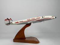 1:100 Trans World Airlines (TWA) Lockheed L-1049 (N6937C) - Dual Stripes | Executive Model