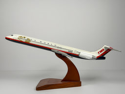1:100 Trans World Airlines (TWA) McDonnell Douglas MD-80 (N9302B) - Globe | Executive Model